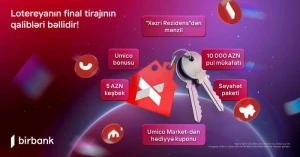 Birbank-ın \"10 001 hədiyyə\" lotereyasının final tirajı yekunlaşdı: Mənzilin sahibi bəlli oldu