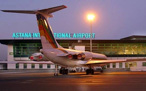 Astana aeroportunda həyəcan siqnalı verildi