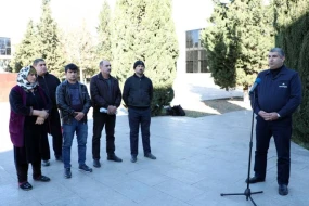 Beyləqan sahibkarları \"Açıq mikrofon\"da - FOTOLAR