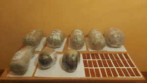 İrandan Azərbaycana narkotik keçirilməsinin qarşısı alındı - FOTO