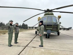 Azərbaycan Ordusunda keçirilən məşğələlərdən görüntüləri - VİDEO