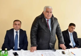 Əhəd Abıyev Yuxarı Daşkəsən qəsəbəsində vətəndaşlarla görüşdü - FOTOLAR