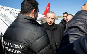 Ərdoğan Heydər Əliyev Fondunun nümayəndələri ilə görüşdü - FOTO