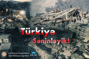 Əqli Mülkiyyət Agentliyi tərəfindən Türkiyədə baş verən zəlzələdən zərər çəkənlərə dəstək