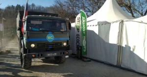 Sülhməramlıların 56 maşını aksiya yerindən keçdi