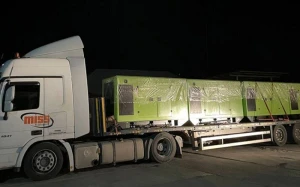 Azərbaycan Türkiyəyə stasionar generatorlar göndərib - FOTOLAR