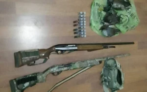 Qanunsuz ov edən 5 nəfər tutuldu