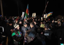 Laçın-Xankəndi yolu: Aksiya davam edir