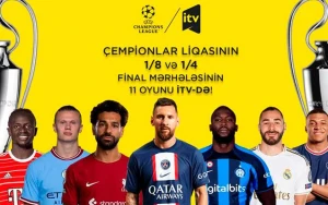 Çempionlar Liqası matçları “İctimai TV”də də yayımlanacaq