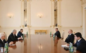 İlham Əliyev Rusiya XİN-in nümayəndəsini qəbul etdi