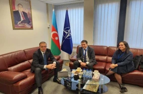 Azərbaycanın və İsrailin NATO-dakı səfirləri görüşdü