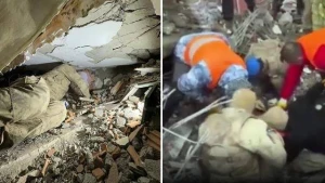 Dağıntılar altında qalan 13 yaşlı qızın bu sözləri ürək dağladı