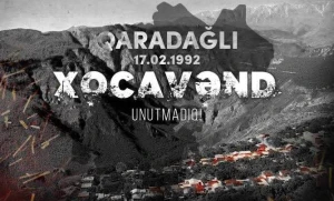 Qaradağlı faciəsindən 31 il ötür