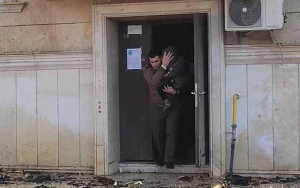 FHN Naxçıvandakı yanğından görüntülər yaydı - FOTO/VİDEO