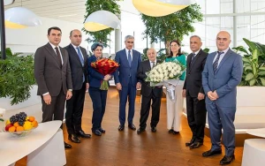 Ömər Eldarova “Əmək” ordeni təqdim olundu - FOTO