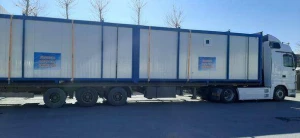 Türkiyəyə daha beş ədəd modul tipli ev göndərildi - FOTOLAR