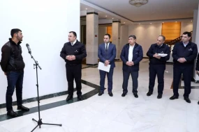 \"Açıq mikrofon\" Göyçayda - FOTOLAR