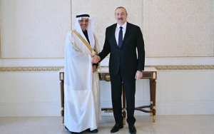 Prezident İslam İnkişaf Bankı qrupunun prezidentini qəbul etdi - FOTOLAR