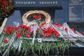 Xocalı soyqırımı qurbanlarının xatirəsi yad edilir - VİDEO