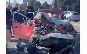 Dəhşətli qəzada ölən 5 nəfərin kimliyi bilindi