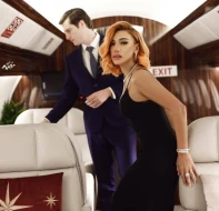 Xalq artistinin lüks təyyarədən görüntüləri yayıldı - FOTO