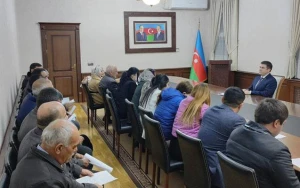 Naxçıvan daxili işlər naziri vətəndaşları qəbul etdi - Fotolar