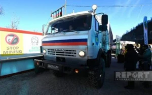 Xankəndi-Laçın yolunda sülhməramlıların avtomobillərinin hərəkətinə növbəti dəfə şərait yaradıldı