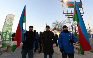 Xankəndi-Laçın yolunda etiraz aksiyası 23 gündür davam edir