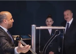 Prezidentin açılışını etdiyi mərkəzdən maraqlı görüntülər - VİDEO