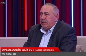 Qobustandakı dəhşətli qəzadan sağ çıxan şəxs: \"Zalım qızı, ikimiz də yanıb öləcəyik\" - VİDEO