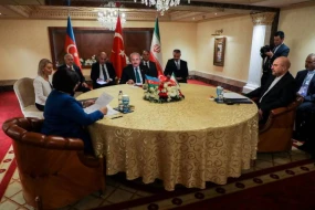 Azərbaycan, Türkiyə və İran spikerləri görüşdü