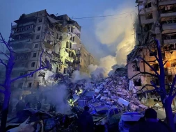 Dağıntılar altından sms yazaraq kömək istəyirlər - Dneprdə dəhşətli anlar (FOTO/VİDEO)