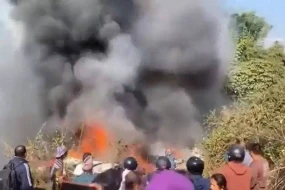 Nepalda təyyarə qəzası: Ölənlər var
