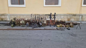 Füzulidə silah-sursat aşkar edildi