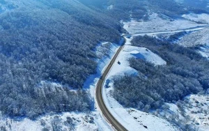 “Zəfər yolu” qara büründü - FOTOLAR