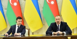 İlham Əliyev Zelenskiyə başsağlığı verdi