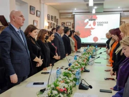 ADU-da 20 Yanvar faciəsinin ildönümü ilə əlaqədar tədbir keçirildi - FOTOLAR