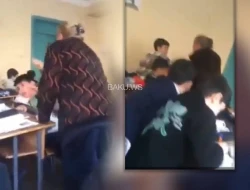 Şagirdləri döydüyü video ilə gündəmə gələn Solmaz müəllimə danışdı - VİDEO