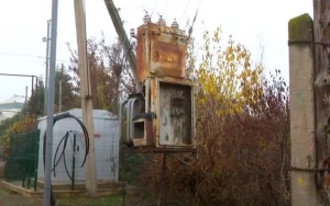 Bu kəndlərdə elektrik şəbəkəsi yenidən qurulur - VİDEO