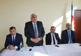 Əhəd Abıyev Mollahəsənli kənd sakinləri ilə görüşdü - FOTOLAR