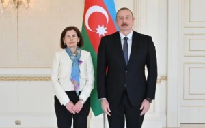 İlham Əliyev Fransa səfirinin etimadnaməsini qəbul etdi - FOTOLAR