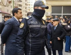 Dövlət rəsmiləri Orxan Əsgərovun vida mərasimində - FOTO