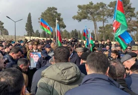 Orxan Əsgərov dəfn olundu - CANLI