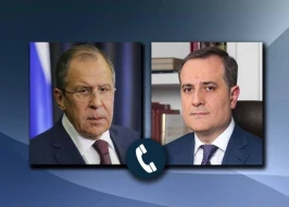 Ceyhun Bayramov Lavrovla müzakirə apardı