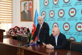 AHİK-də həmkarlar ittifaqlarının veteranları iləgörüş keçirildi - FOTOLAR