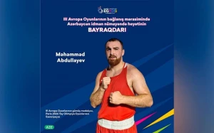 Bağlanış mərasimində Azərbaycanın bayraqdarı bəlli oldu - III Avropa Oyunları