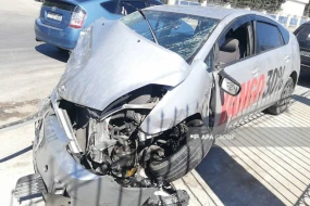 Sumqayıtda yol qəzasında 6 nəfər xəsarət alıb - FOTO