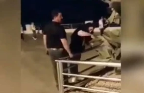 Bulvarda kaktusları yazan qadına etiraz etdilər - VİDEO