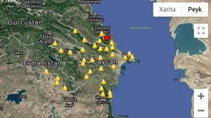 Zəlzələ Qubada belə hiss olundu - VİDEO