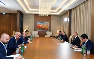 Prezident İraq xarici işlər nazirini qəbul etdi